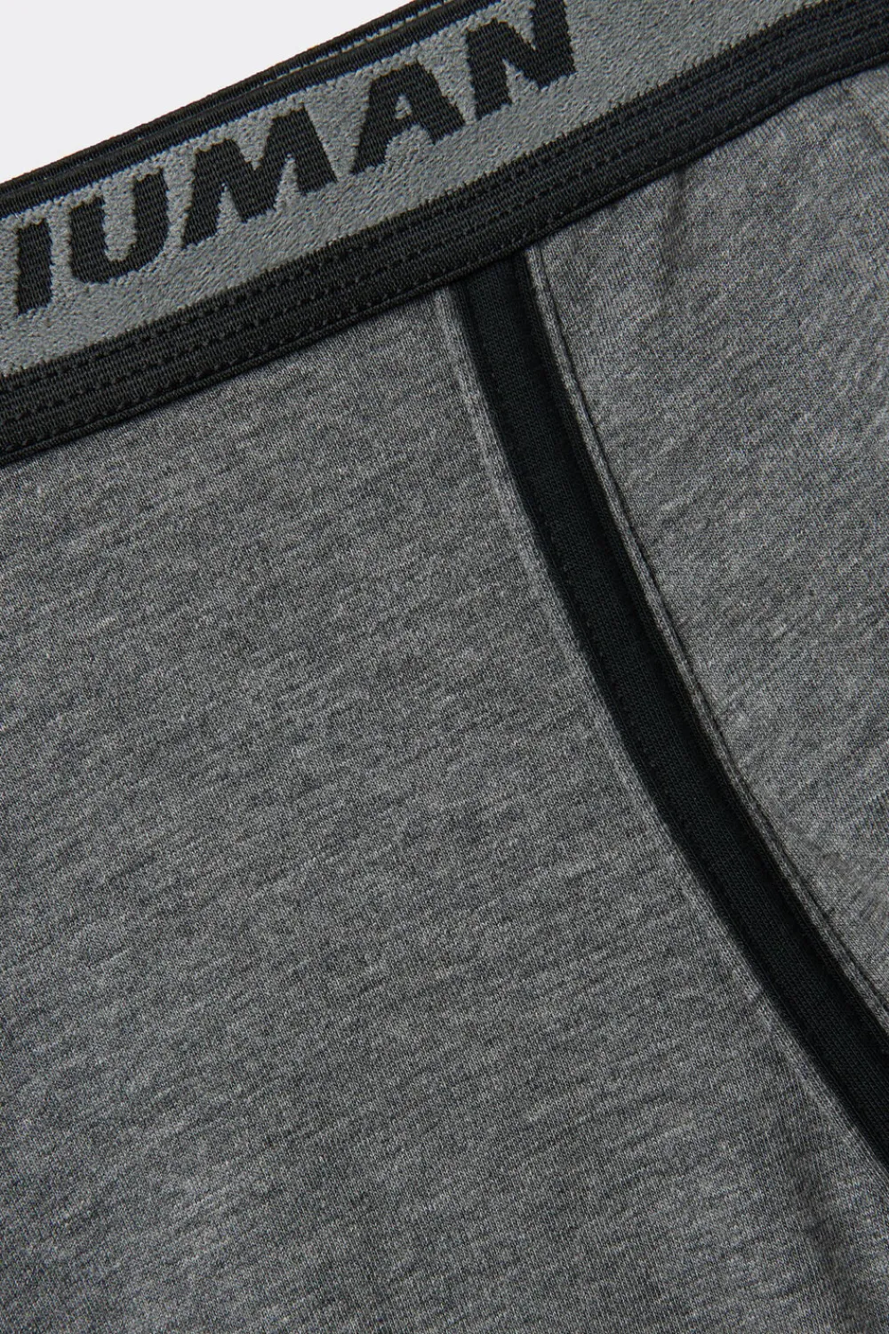 Bokserki|Bawełna Superior>Intimissimi Bokserki z Bawełny Superior z Logo czarny - 543i - grafite melange/nero