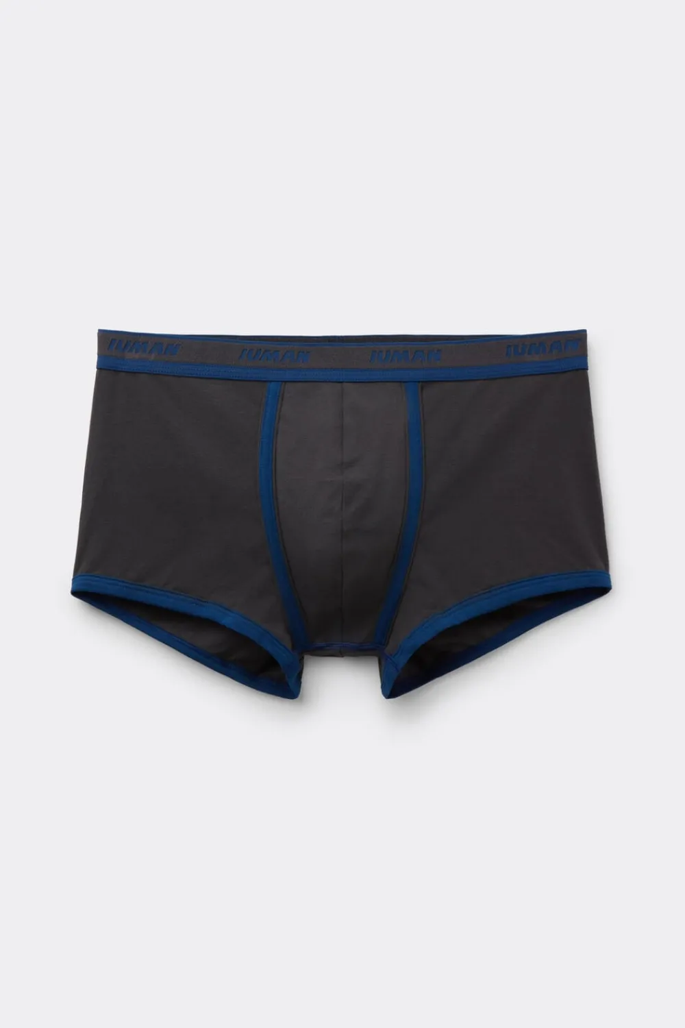 Bokserki|Bawełna Superior>Intimissimi Bokserki z Bawełny Superior z Logo ciemnoszary - 105k - dark grey/blu marino
