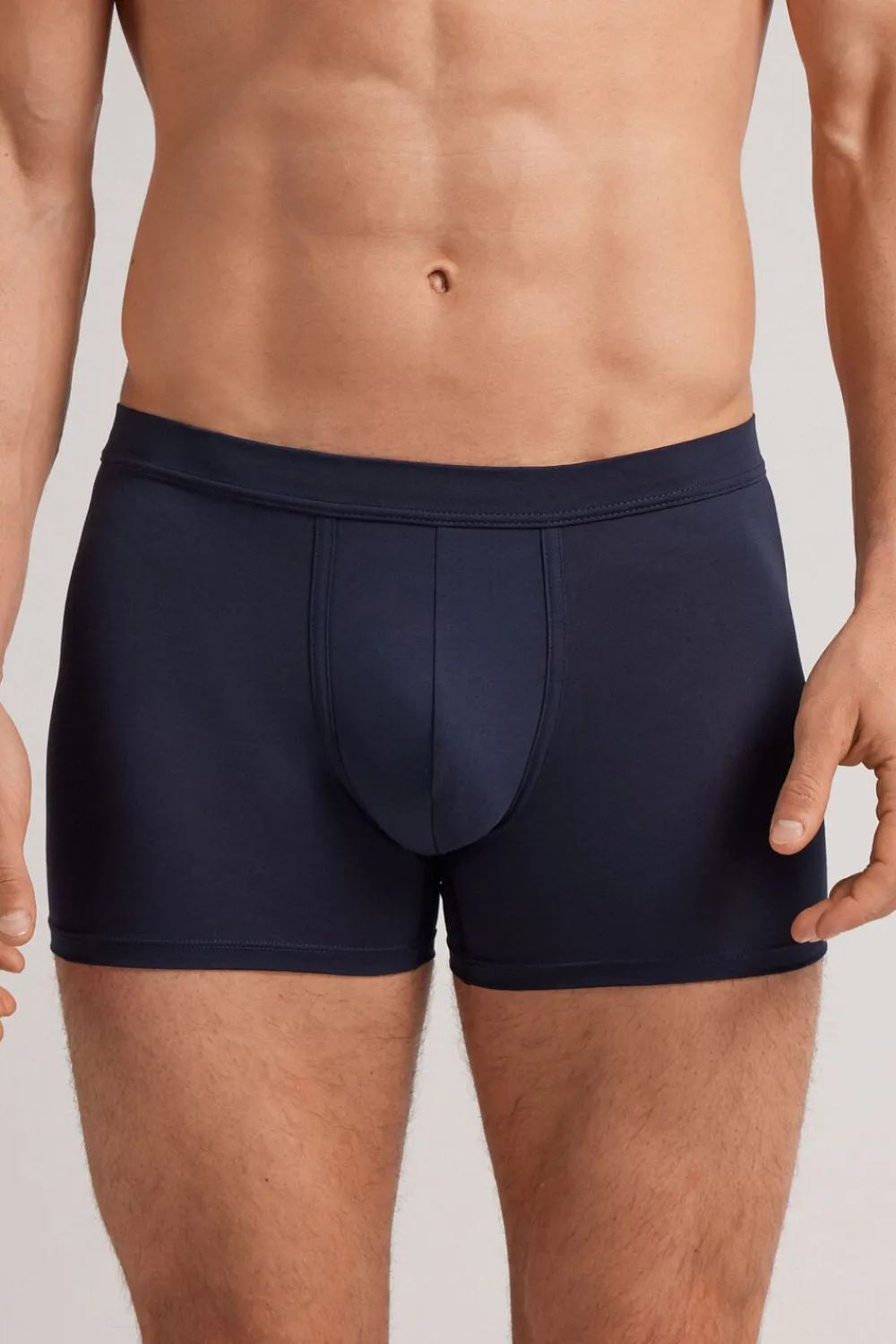 Bokserki|Merceryzowana Bawełna Filo Premium>Intimissimi Bokserki z Merceryzowanej Bawełny filo Premium niebieski - 490j - blu navy