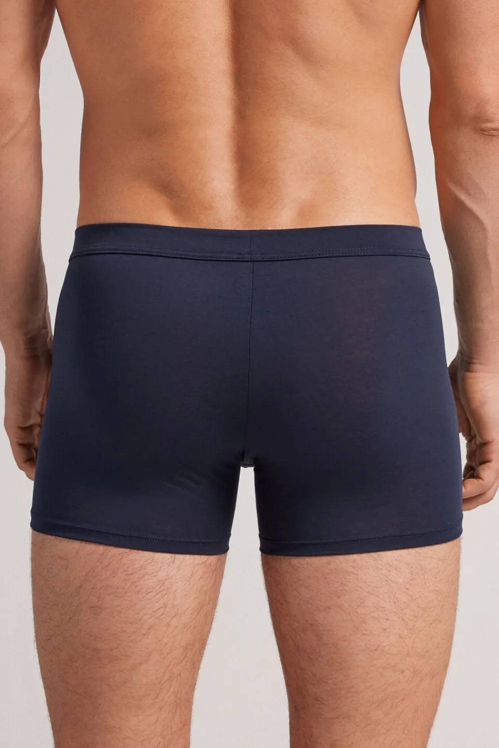 Bokserki|Merceryzowana Bawełna Filo Premium>Intimissimi Bokserki z Merceryzowanej Bawełny filo Premium niebieski - 490j - blu navy