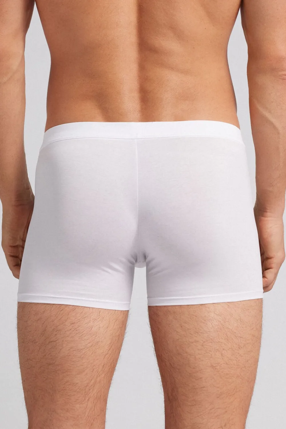 Bokserki|Merceryzowana Bawełna Filo Premium>Intimissimi Bokserki z Merceryzowanej Bawełny filo Premium biały - 001 - biały