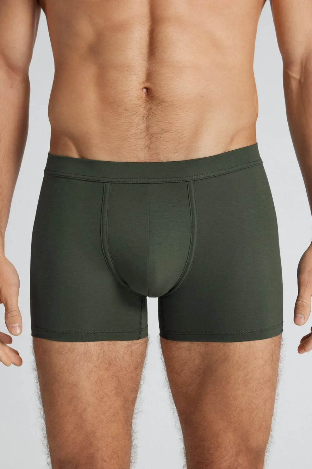 Bokserki|Merceryzowana Bawełna Filo Premium>Intimissimi Bokserki z Merceryzowanej Bawełny filo Premium zielony - 165k - verde salvia
