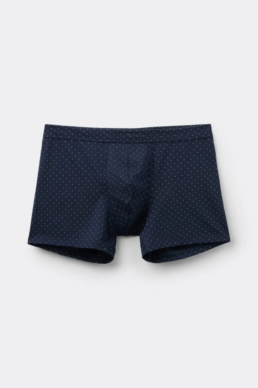 Bokserki|Merceryzowana Bawełna Filo Premium>Intimissimi Bokserki z Merceryzowanej Bawełny filo Premium z Nadrukiem w Groszki niebieski - 490j - blu navy