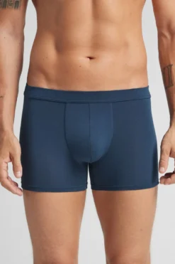 Bokserki|Soft Silk>Intimissimi Bokserki z tkaniny Soft Silk niebieski - 886j - blu gas