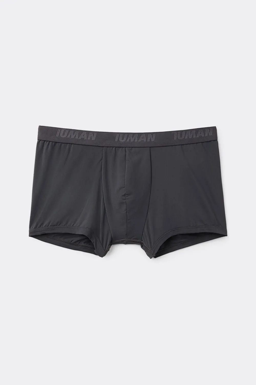 Bokserki|Mikrofibra>Intimissimi Bokser z Mikrofibry z Logo szary - 4712 - dark grey