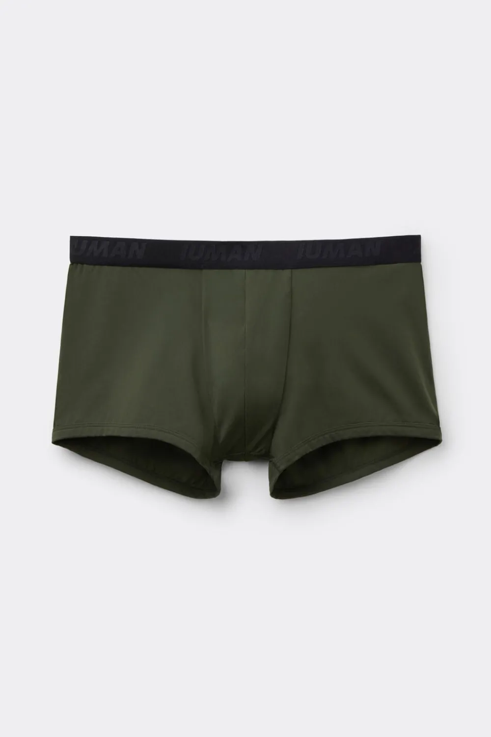 Bokserki|Mikrofibra>Intimissimi Bokser z Mikrofibry z Logo zielony - 102k - verde truck/nero