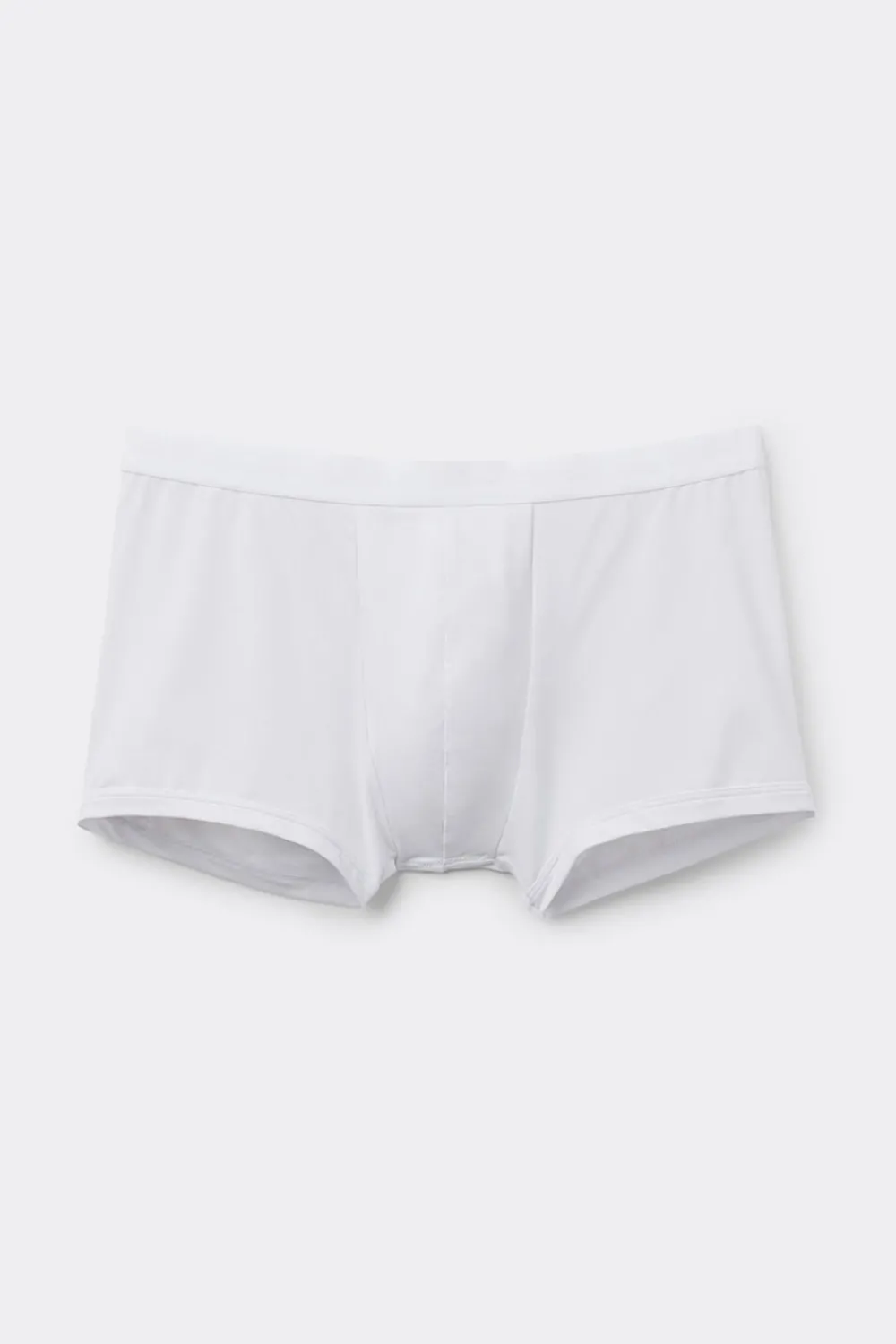 Bokserki|Mikrofibra>Intimissimi Bokser z Mikrofibry z Logo biały - 001 - biały
