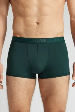 Bokserki|Mikrofibra>Intimissimi Bokser z Mikrofibry z Logo zielony - 132j - verde scuro