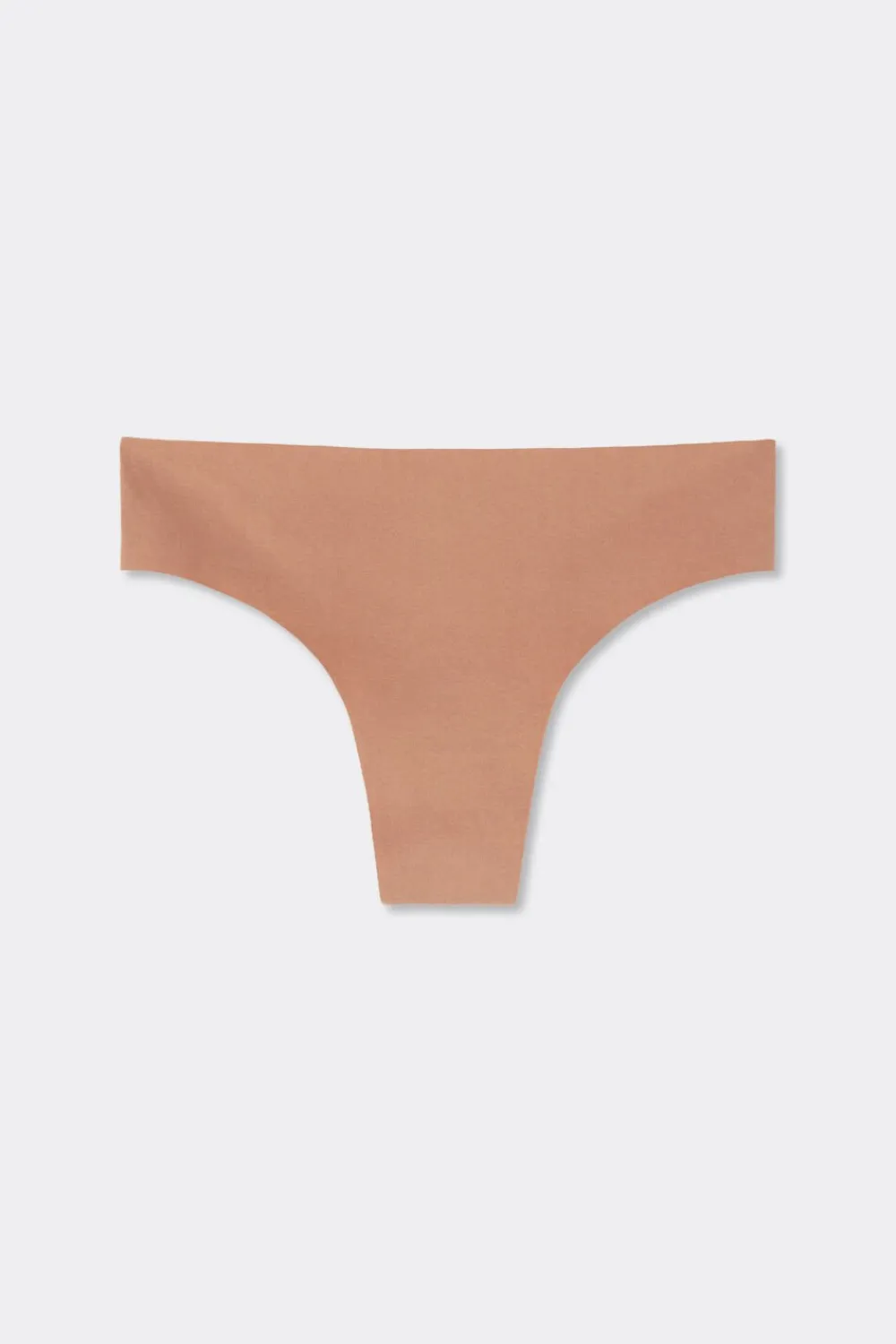 Brazyliany|Bawełna>Intimissimi Brazyliany Bezszwowe Bawełniane - 417i - cappuccino