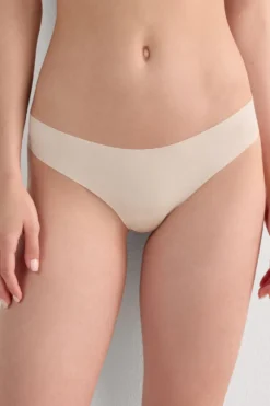Brazyliany>Intimissimi Brazyliany Bezszwowe Bawełniane naturalny - 2280 - cream