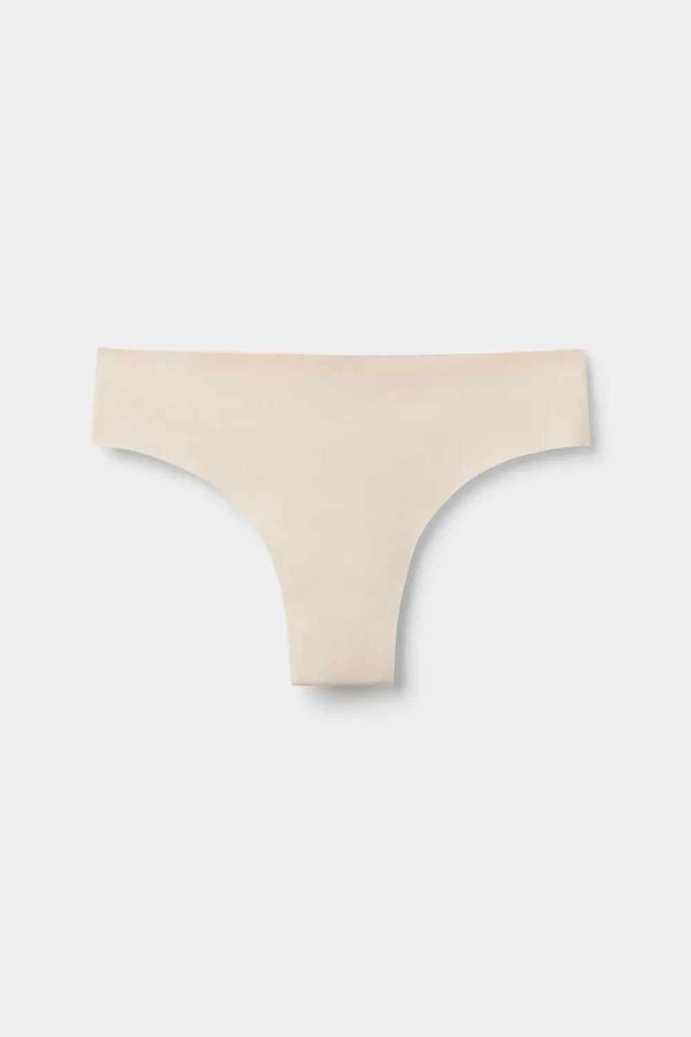 Brazyliany>Intimissimi Brazyliany Bezszwowe Bawełniane naturalny - 2280 - cream