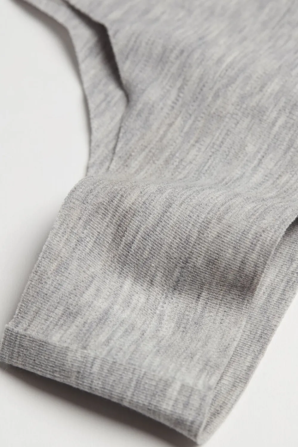 Brazyliany>Intimissimi Brazyliany Bezszwowe Bawełniane szary - 031 - grigio melange chiaro