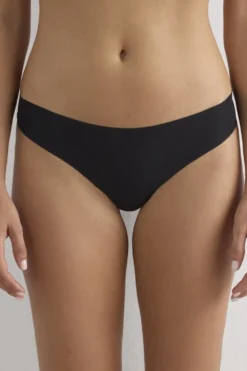 Brazyliany>Intimissimi Brazyliany Bezszwowe Bawełniane czarny - 019 - czarny