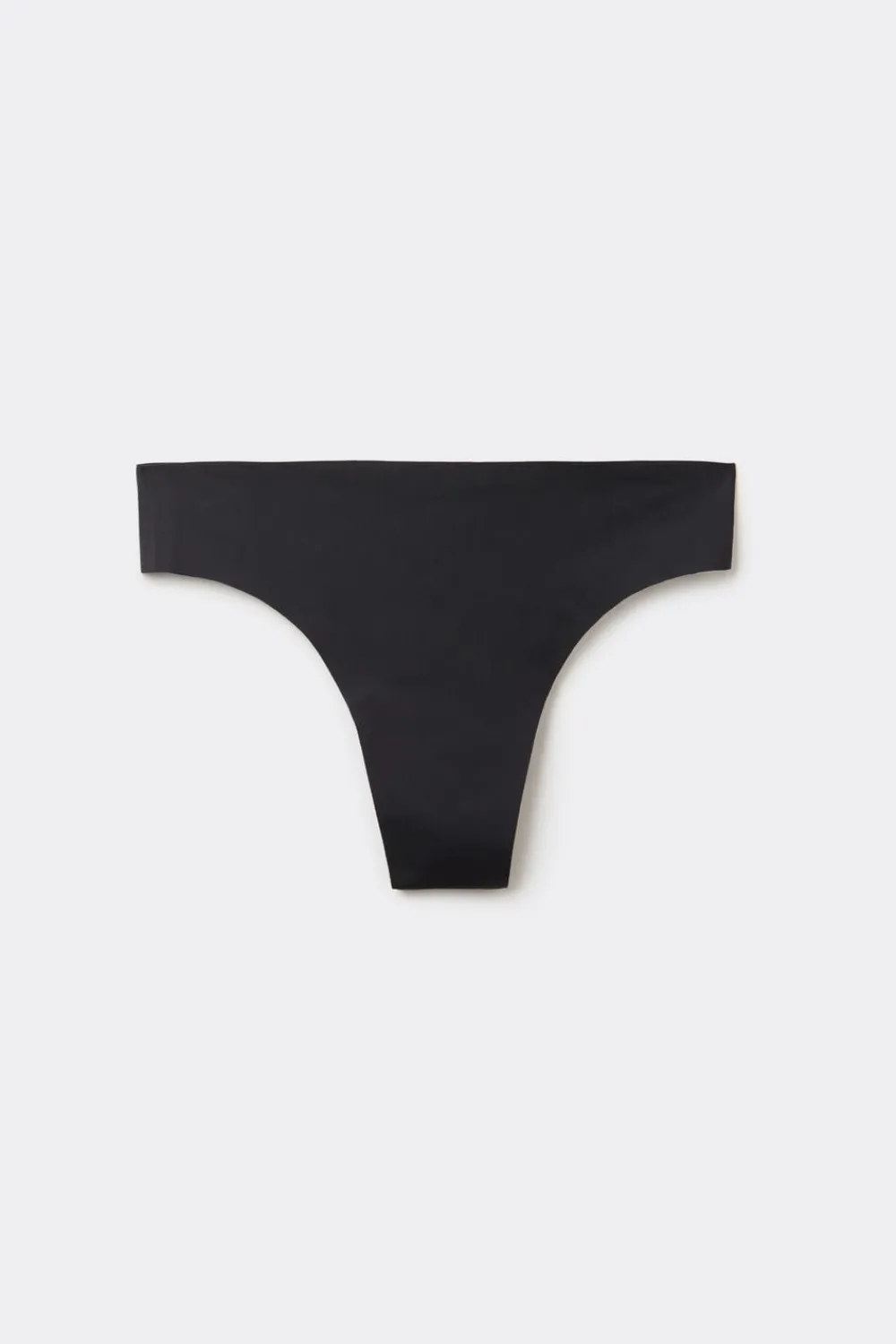 Brazyliany|Mikrofibra>Intimissimi Brazyliany Bezszwowe z Ultralekkiej Mikrofibry czarny - 019 - czarny