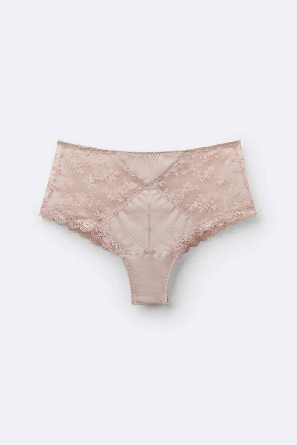 Bokserki|Z Wysokim Stanem>Intimissimi Brazyliany Culotte z Wysokim Stanem The Art of Lingerie różowy - 059k - ethereal rose