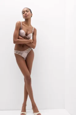 Brazyliany>Intimissimi Brazyliany w stylu lat '80 The Art of Lingerie różowy - 059k - ethereal rose