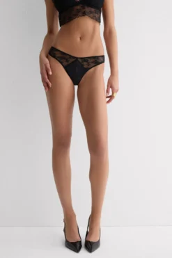 Brazyliany>Intimissimi Brazyliany w stylu lat '80 The Art of Lingerie czarny - 019 - czarny
