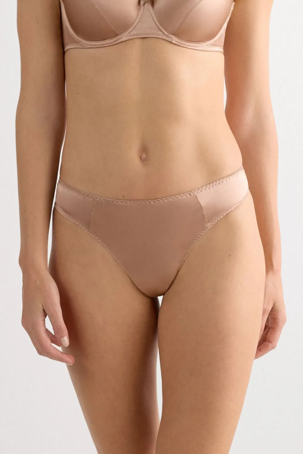 Brazyliany|Jedwab>Intimissimi Brazyliany z jedwabiu naturalny - 163i - rose satin