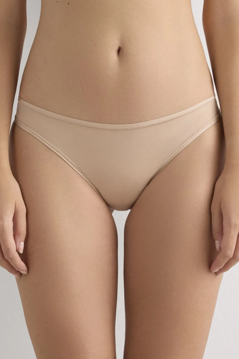 Brazyliany|Mikrofibra>Intimissimi Brazyliany z Mikrofibry Ultralight naturalny - 044 - honey