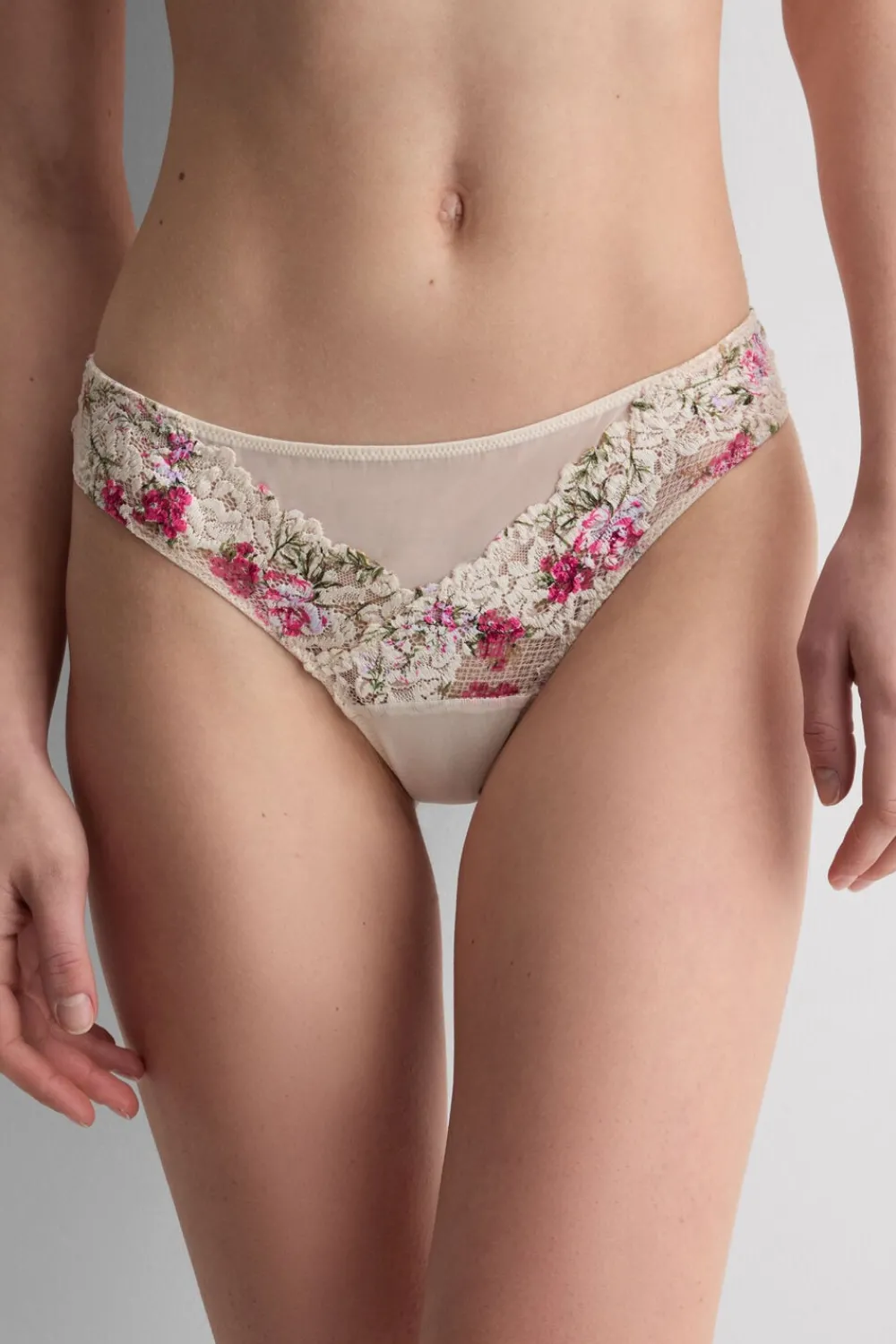 Brazyliany>Intimissimi Brazyliany z Nadrukiem Pretty Flowers motyw kwiatowy - 057k - stampa floreale