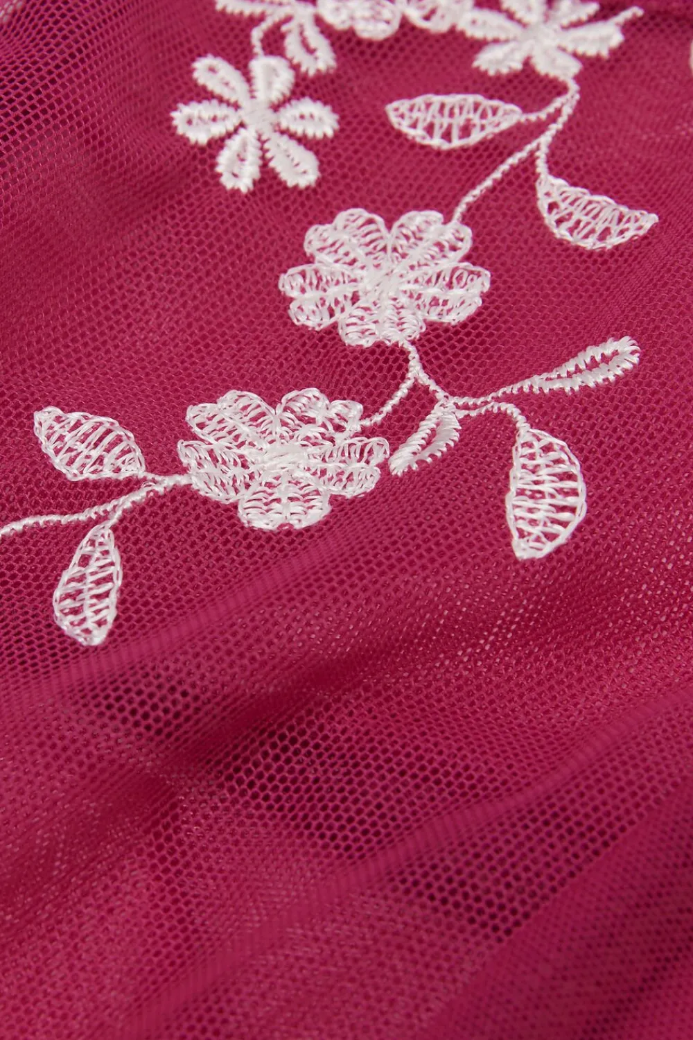 Brazyliany>Intimissimi Brazyliany z Tiulu Brighten Your Day różowy - 110k - cherry pink