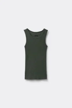 Chłopiec>Intimissimi Chłopięca Koszulka w Prążki z Bawełny Superior zielony - 078k - verde truck