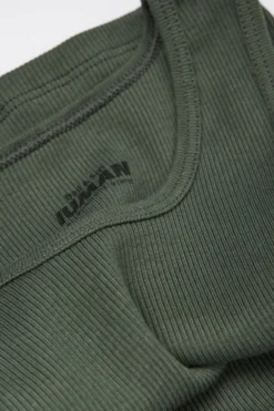Chłopiec>Intimissimi Chłopięca Koszulka w Prążki z Bawełny Superior zielony - 078k - verde truck