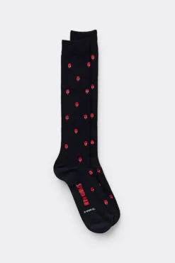 Skarpetki Długie>Intimissimi Długie Skarpety z Bawełny Soft Marvel Spider-Man - 983j - blu scuro spiderman