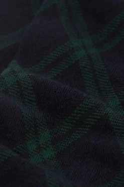 Skarpetki Długie>Intimissimi Długie Skarpety z Bawełny Soft we Wzory wielobarwny - 733j - check blu scuro/verde