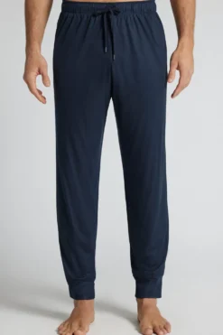Spodnie|Premium Soft Technology>Intimissimi Długie Spodnie Premium Soft Technology niebieski - 490j - blu navy