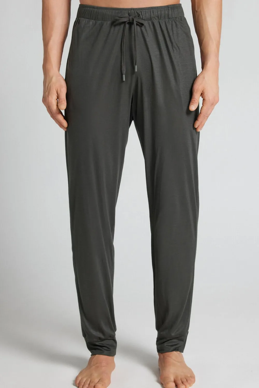 Spodnie|Premium Soft Technology>Intimissimi Długie Spodnie Premium Soft Technology szary - 4712 - dark grey