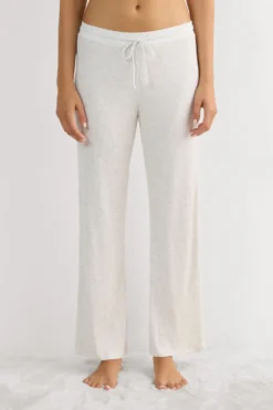 Piżamy Długie|Modal>Intimissimi Długie Spodnie Typu Palazzo z Modalu Chic Comfort szary - 860j - grigio perla melange
