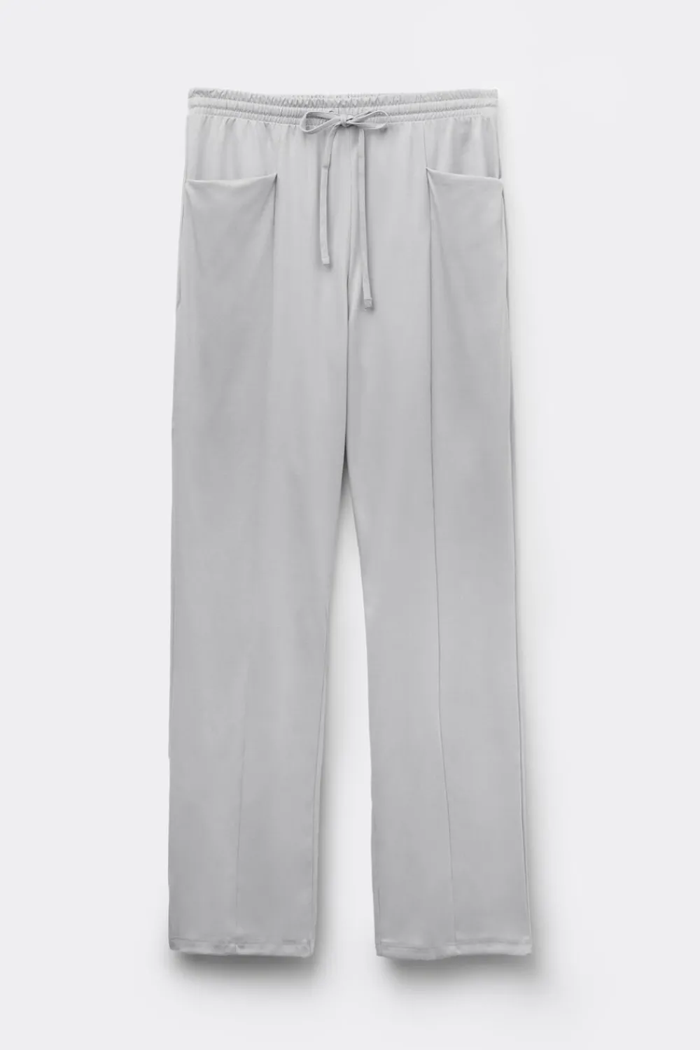 Piżamy Długie>Intimissimi Długie Spodnie z Bawełny Elevated Cotton szary - 946j - shell grey