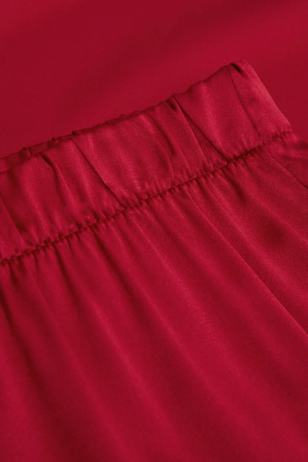 Piżamy Długie|Jedwab>Intimissimi Długie Spodnie z Jedwabiu - 1473 - czerwony