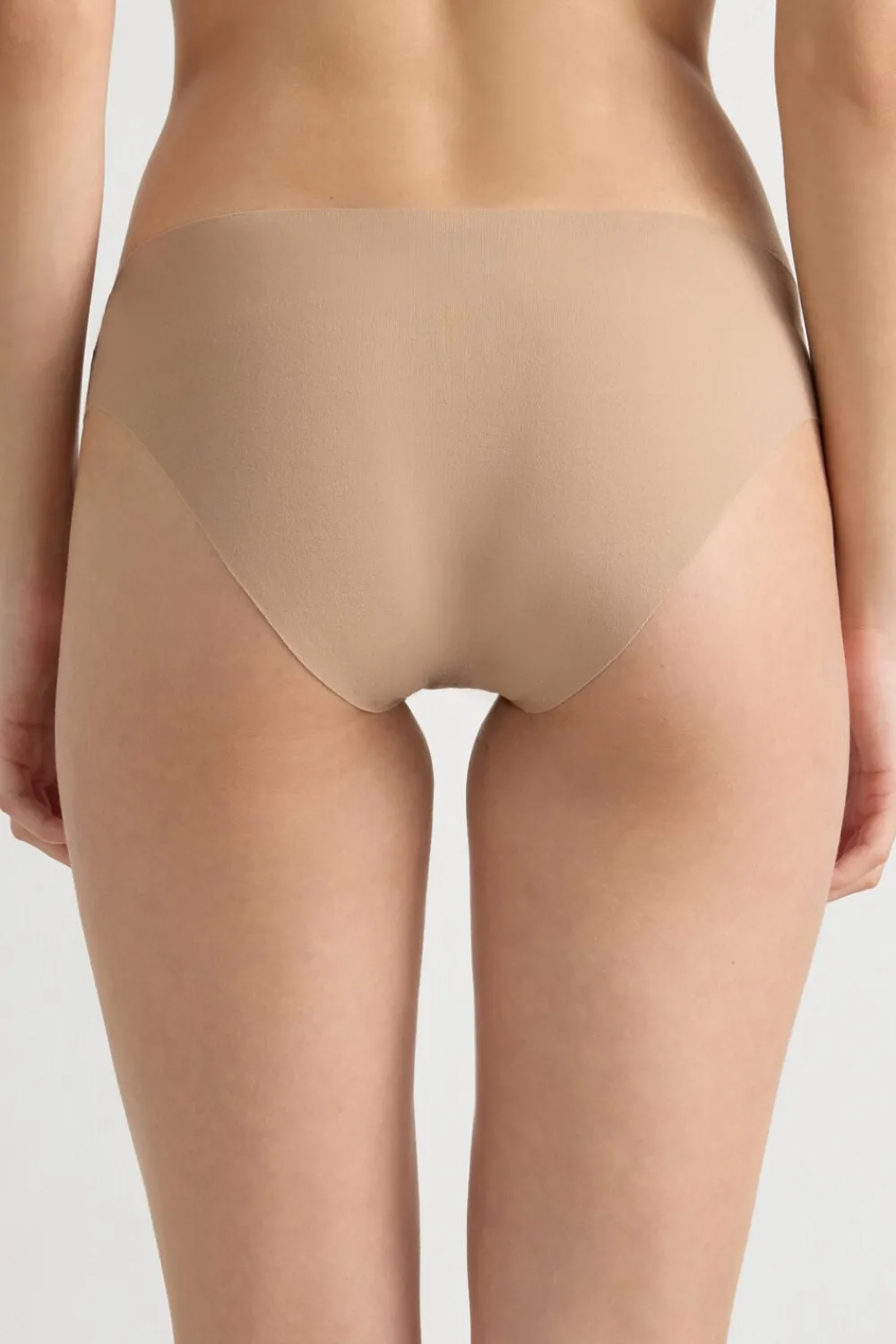 Figi>Intimissimi Figi bezszwowe bawełniane naturalny - 044 - honey