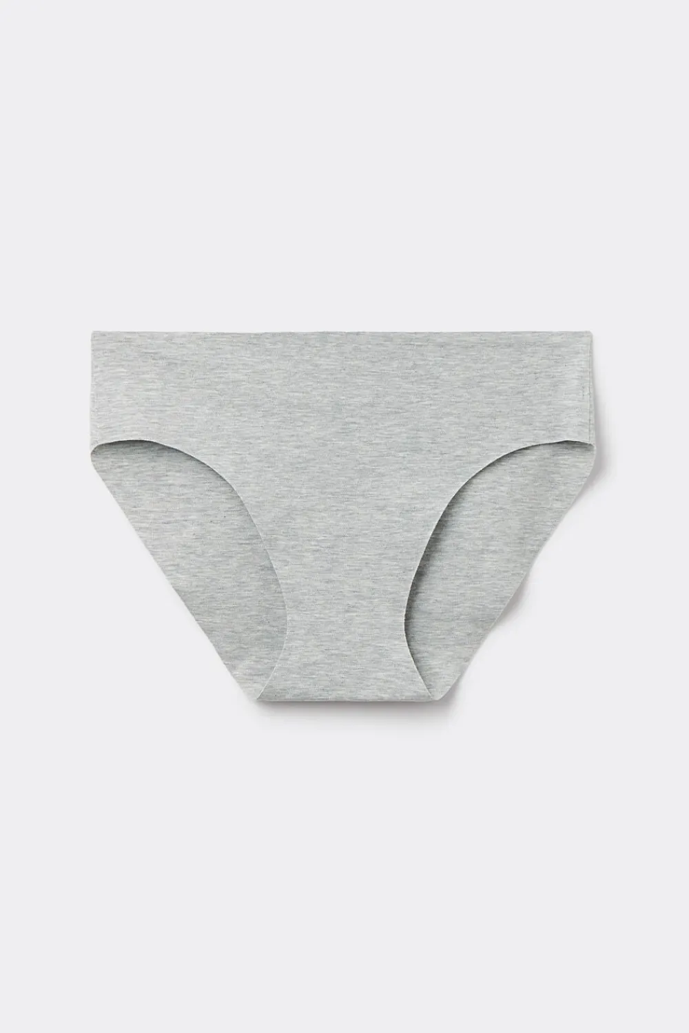 Figi>Intimissimi Figi bezszwowe bawełniane szary - 031 - grigio melange chiaro