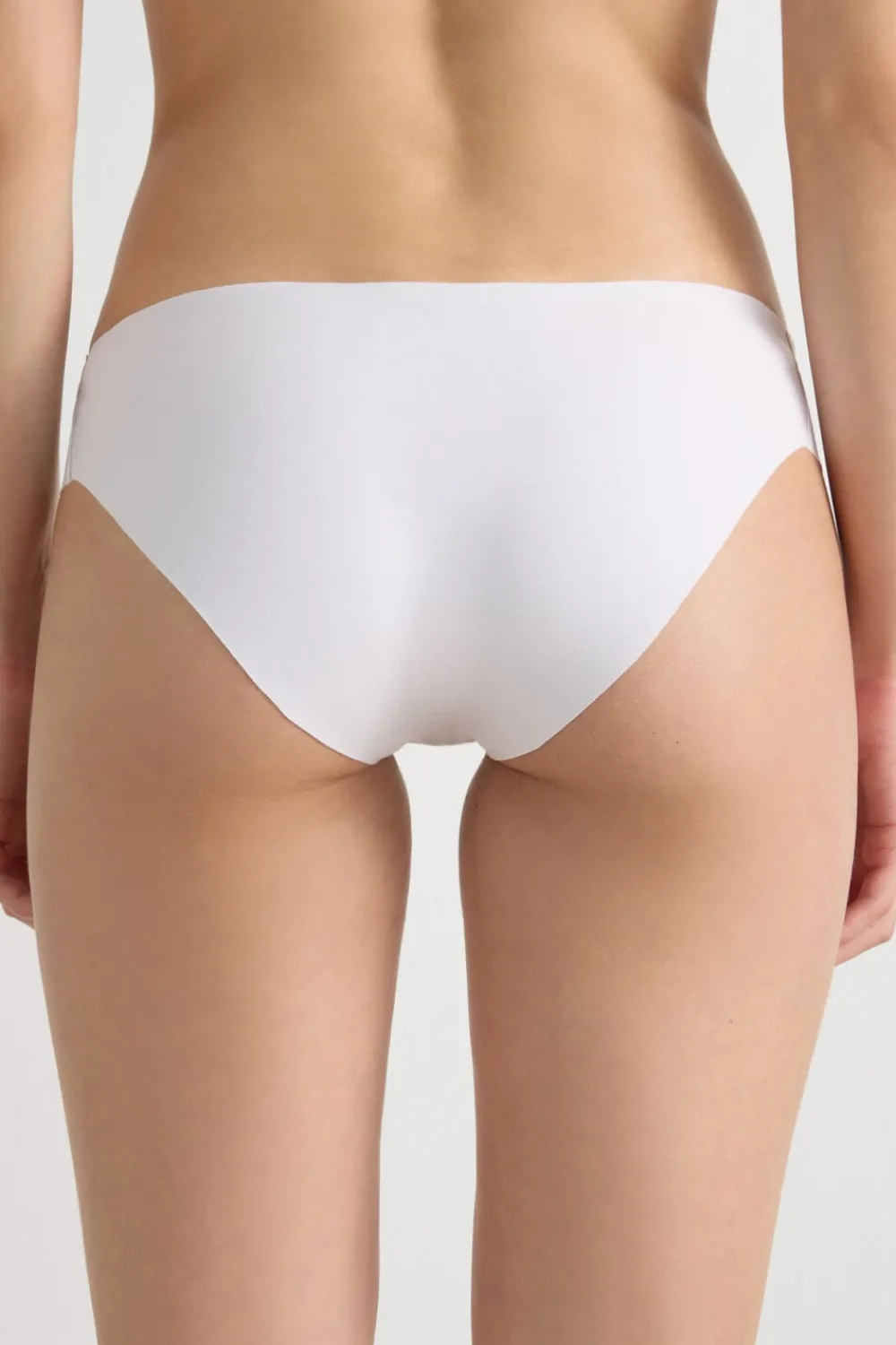Figi>Intimissimi Figi bezszwowe bawełniane biały - 001 - biały
