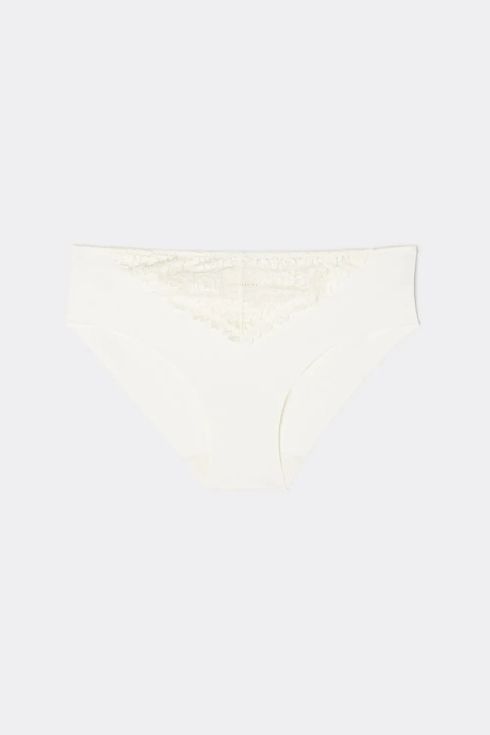 Figi|Bawełna>Intimissimi Figi Bezszwowe Bawełniane Pretty Flowers kremowy - 2127 - talkowy