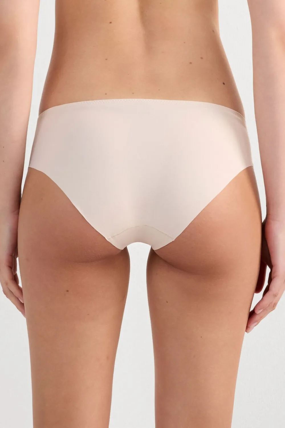 Figi|Bawełna>Intimissimi Figi Bezszwowe Bawełniane Pretty Flowers naturalny - 2280 - cream