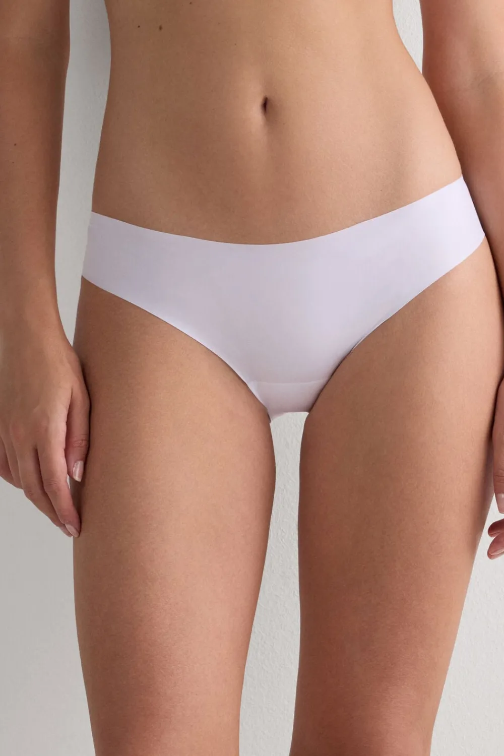 Figi|Mikrofibra>Intimissimi Figi Bezszwowe z Mikrofibry biały - 001 - biały