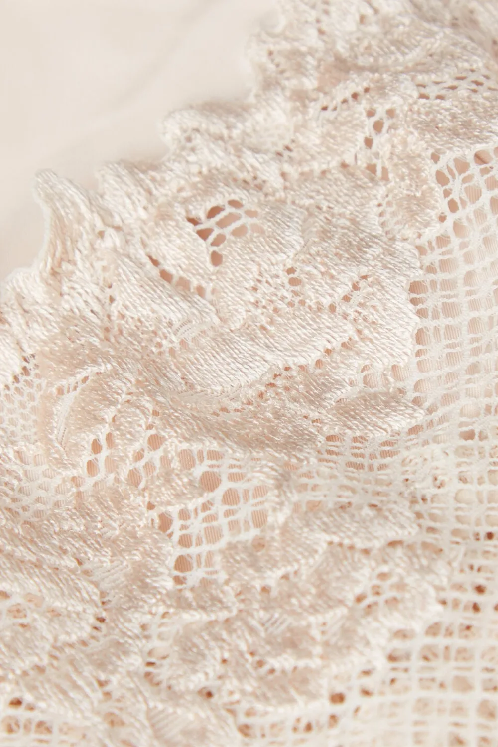 Bokserki|Z Wysokim Stanem>Intimissimi Figi Brazylijskie Culotte Pretty Flowers naturalny - 2280 - cream