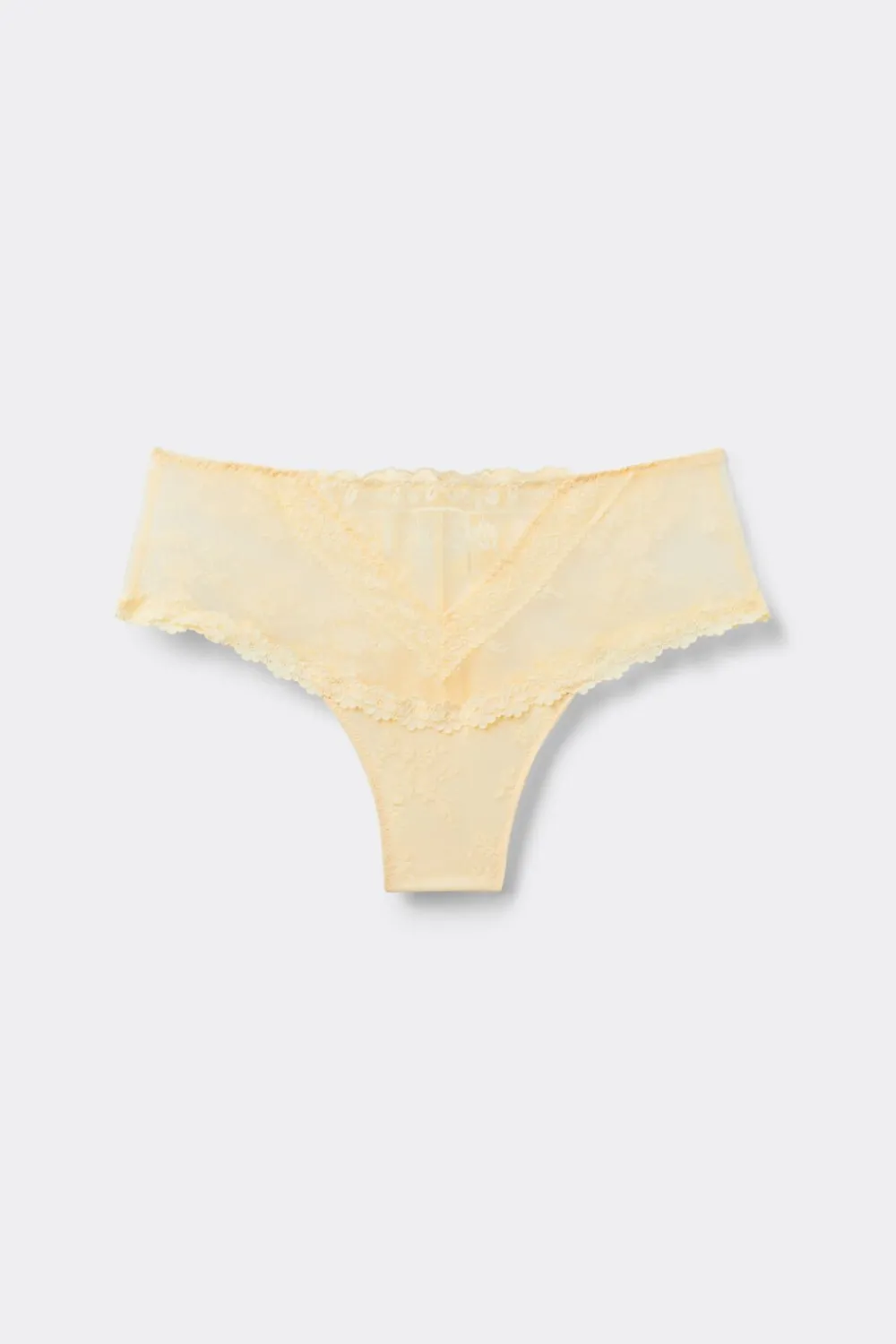 Bokserki>Intimissimi Figi Brazylijskie Culotte Storybook Romance żółty - 112k - flan yellow