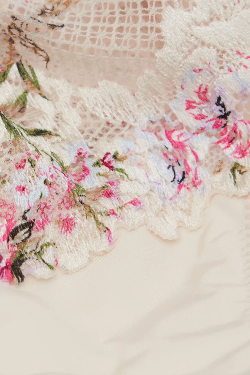 Bokserki|Z Wysokim Stanem>Intimissimi Figi Culotte Brazyliany z Nadrukiem Pretty Flowers - 057k - stampa floreale