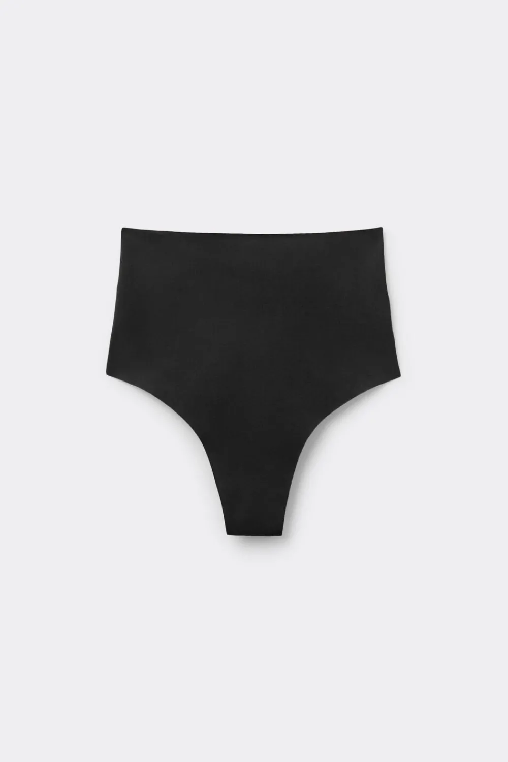 Bokserki|Z Wysokim Stanem>Intimissimi Figi Culotte Brazyliany z Wysokim Stanem Cotton Light Shaping czarny - 019 - czarny