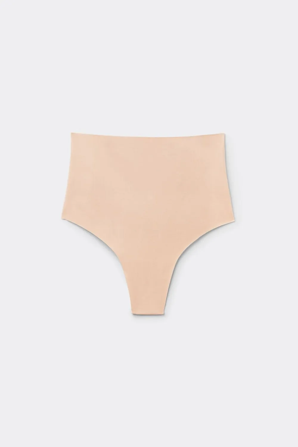Bokserki|Z Wysokim Stanem>Intimissimi Figi Culotte Brazyliany z Wysokim Stanem Cotton Light Shaping - 044 - honey