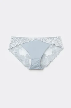 Figi>Intimissimi Figi Damskie z Niskim Stanem Pretty Flowers jasnoniebieski - 060k - blue water