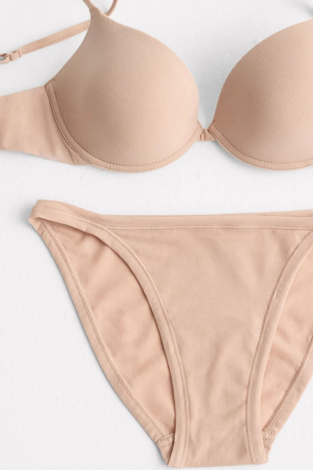 Figi|Bawełna Ultralight>Intimissimi Figi z Cienkimi Paseczkami z Bawełny Ultralight Cotton naturalny - 044 - honey