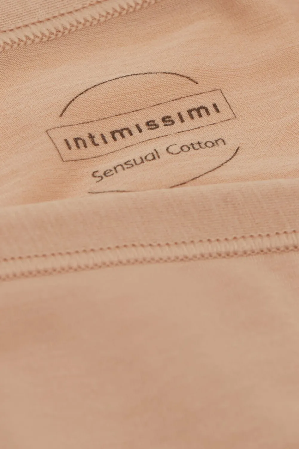 Figi|Bawełna Ultralight>Intimissimi Figi z Cienkimi Paseczkami z Bawełny Ultralight Cotton naturalny - 044 - honey