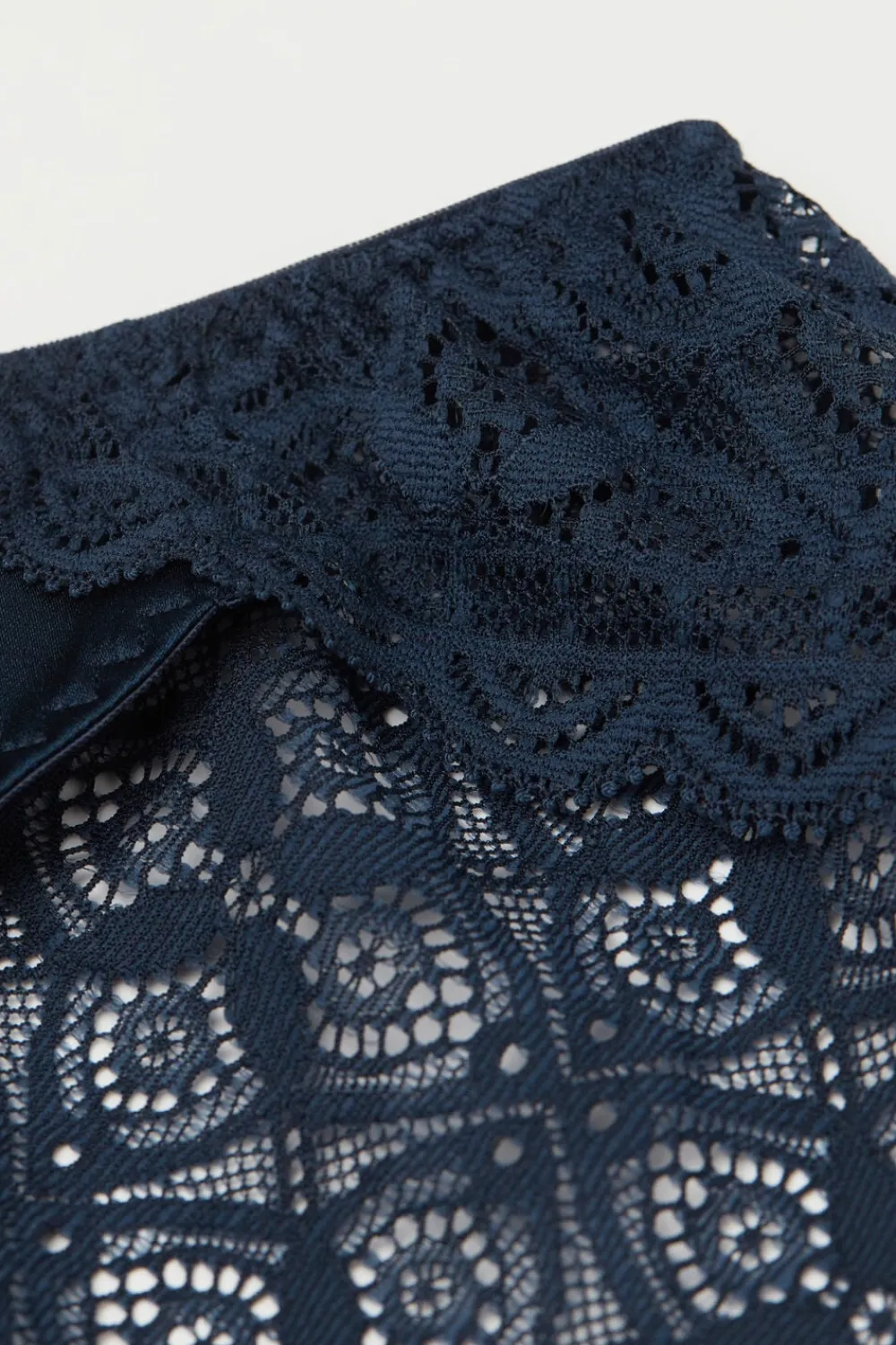 Figi|Jedwab>Intimissimi Figi z jedwabiu z koronką niebieski - 1467 - intensywny niebieski