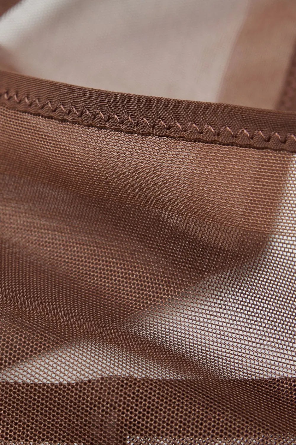 Figi|Invisible Touch>Intimissimi Figi z Tiulu Invisible Touch brązowy - 876j - cocoa brown
